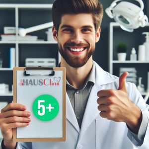 Hausclinic na 5 plus, bardzo dobra ocena na portalu znanylekarz.pl