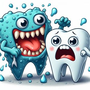 Kamień nazębny atakuje bezbronnego zęba