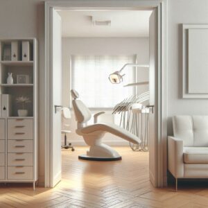 Gabinet przed zabiegiem dewitalizacji